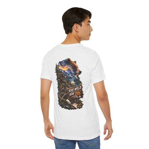 Stay Wild Stay You Bear Graphic Tee — Outdoor Adventure T-Shirt