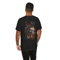 Western Campfire T-Shirt — Cowboy Silhouette Sunset Graphic